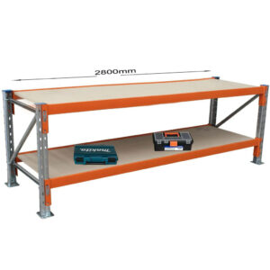 Wb 2800p 1.jpg, 2950 x 840mm 1000kg Used Workbench with Board