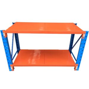 Wb Hbo, 1.5M x 0.6M Workbench 800kg - Blue/Orange | CNA Storage, 2M x 0.6M Workbench 800kg - Blue/Orange