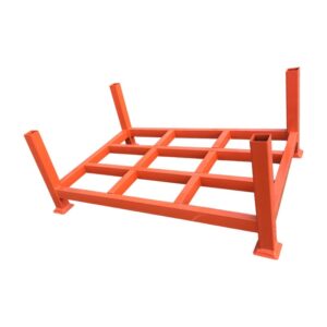 Cage1, 1210 x 850 x 520mm Stackable Stillage Cage Orange