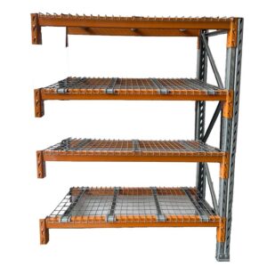 3048 x 2950 Addon Heavy Duty Shelving with Mesh Used