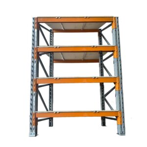 3658 x 1550 Heavy Duty Shelving with Board Used