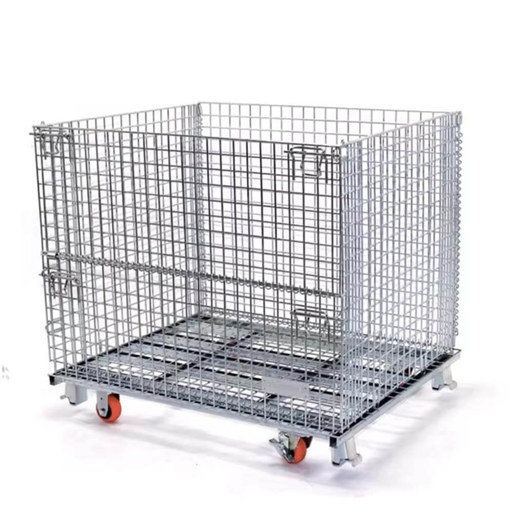 Sc Part1w, 1.2m x 1m x 0.89m Stillage Basket With Wheels, 1.2m x 1.2m x 0.89m Stillage Basket With Wheels